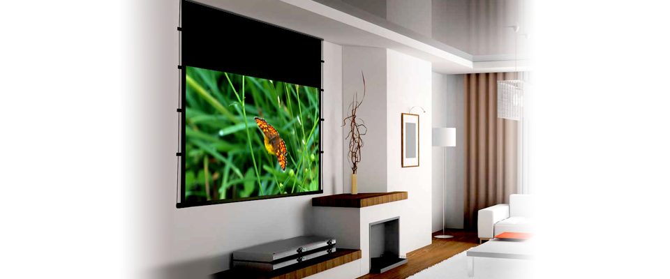 In-ceiling screen